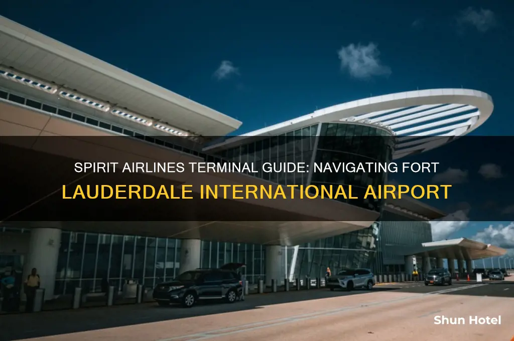 what terminal is spirit airlines at fort lauderdale international airport
