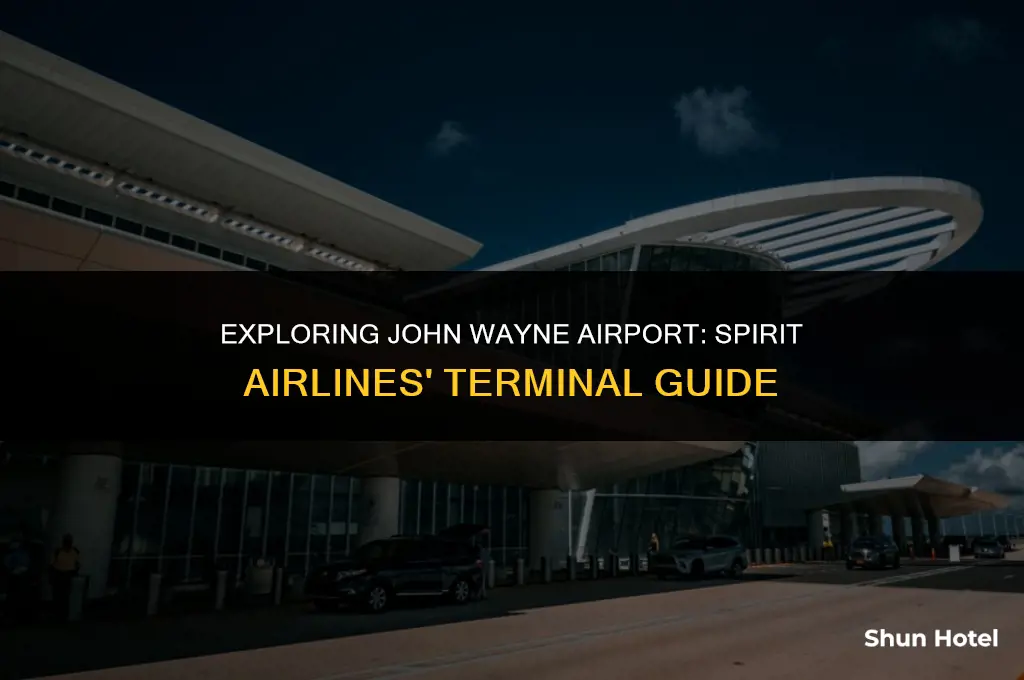 what terminal is spirit airlines at john wayne airport