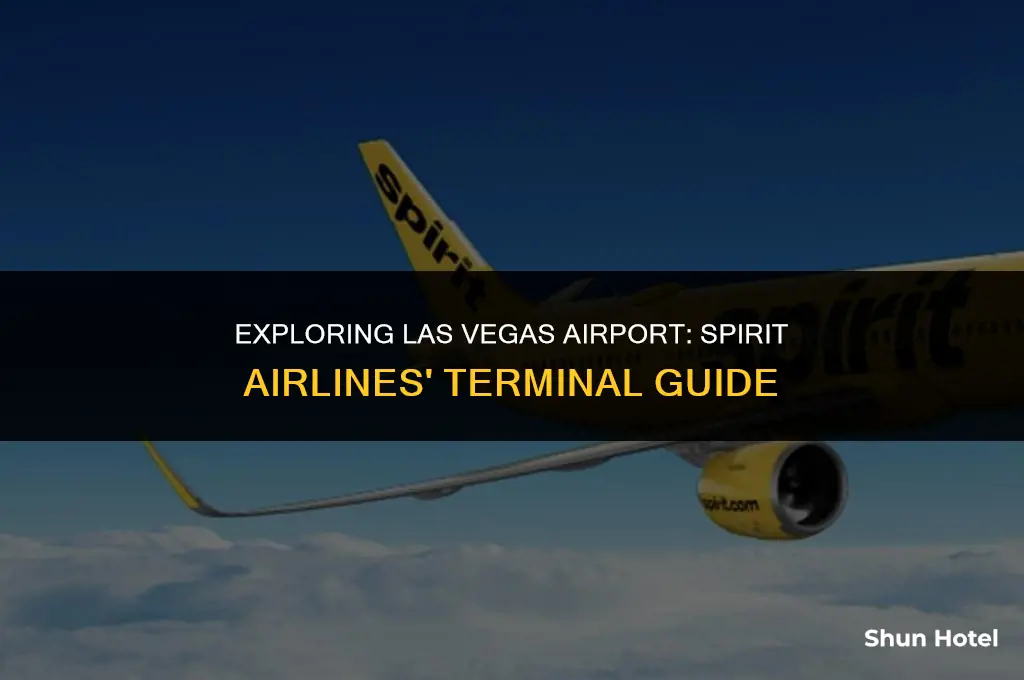 what terminal is spirit airlines at las vegas airport
