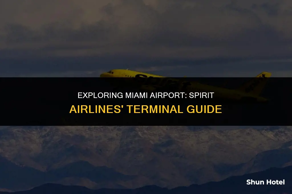 what terminal is spirit airlines at miami airport