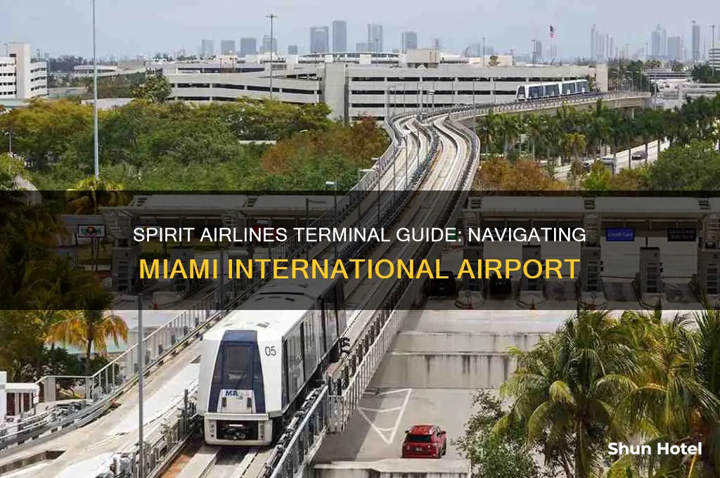 what terminal is spirit airlines at miami international airport