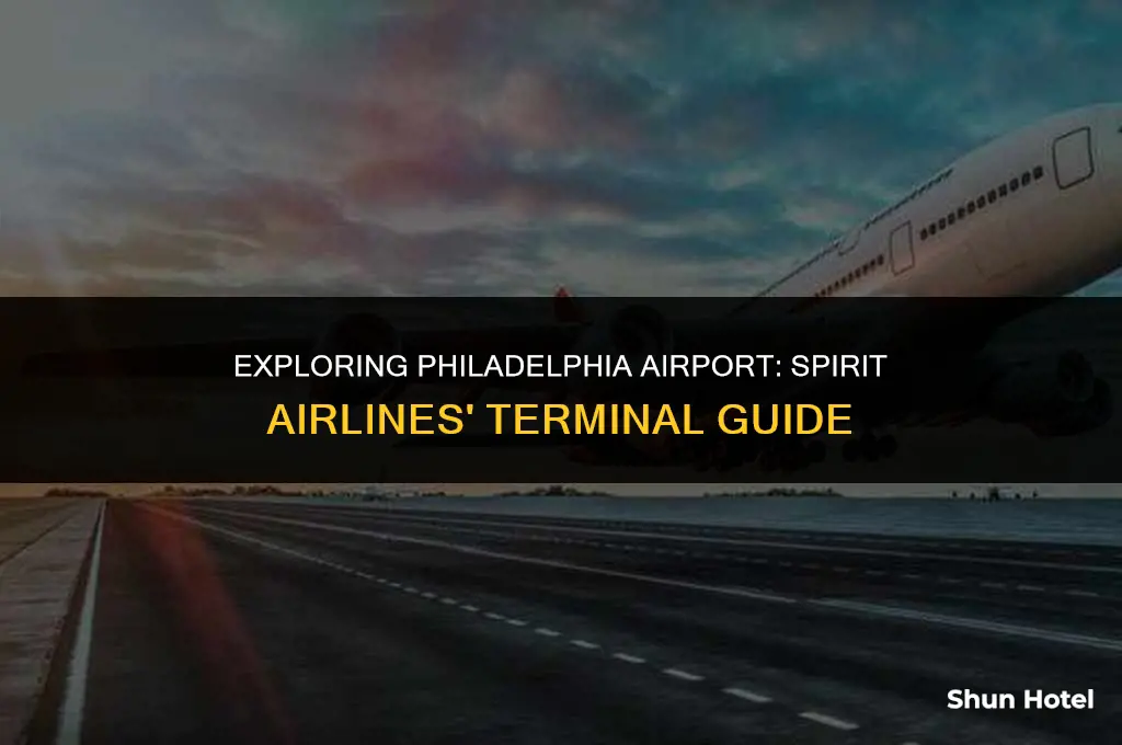 what terminal is spirit airlines at philadelphia airport
