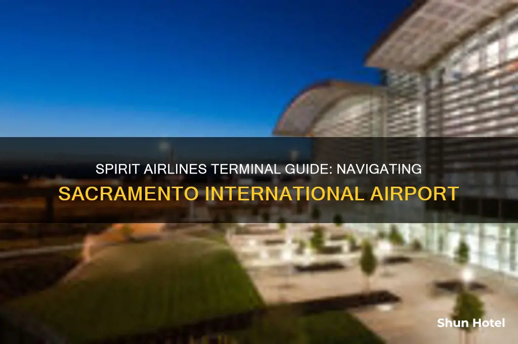 what terminal is spirit airlines at sacramento international airport