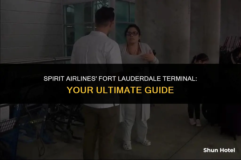what terminal is spirit airlines fort lauderdale airport