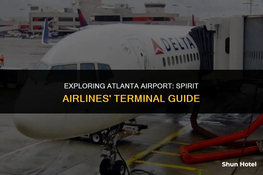 what terminal is spirit airlines in atlanta airport