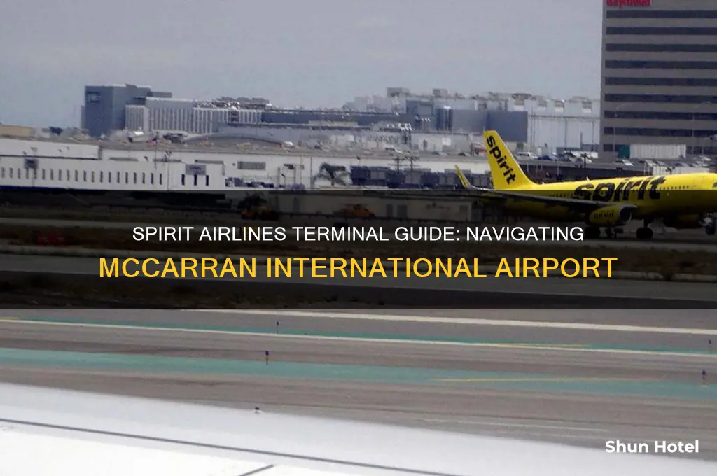 what terminal is spirit in mcarran international airport