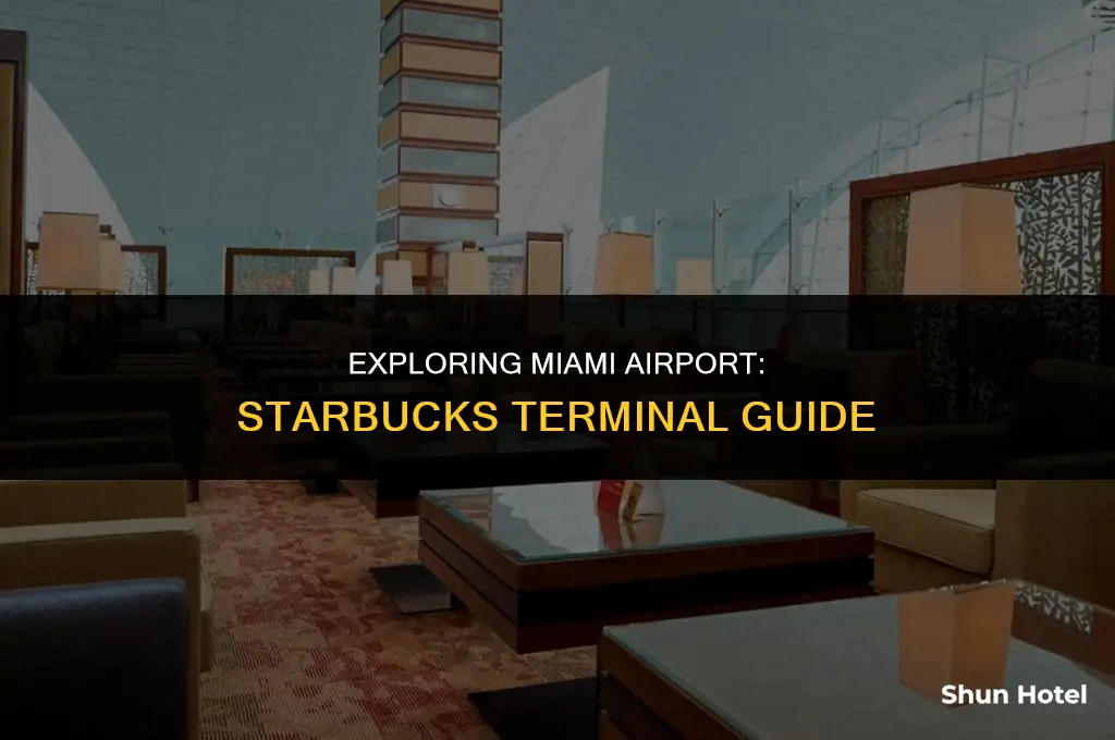 what terminal is starbucks in miami airport