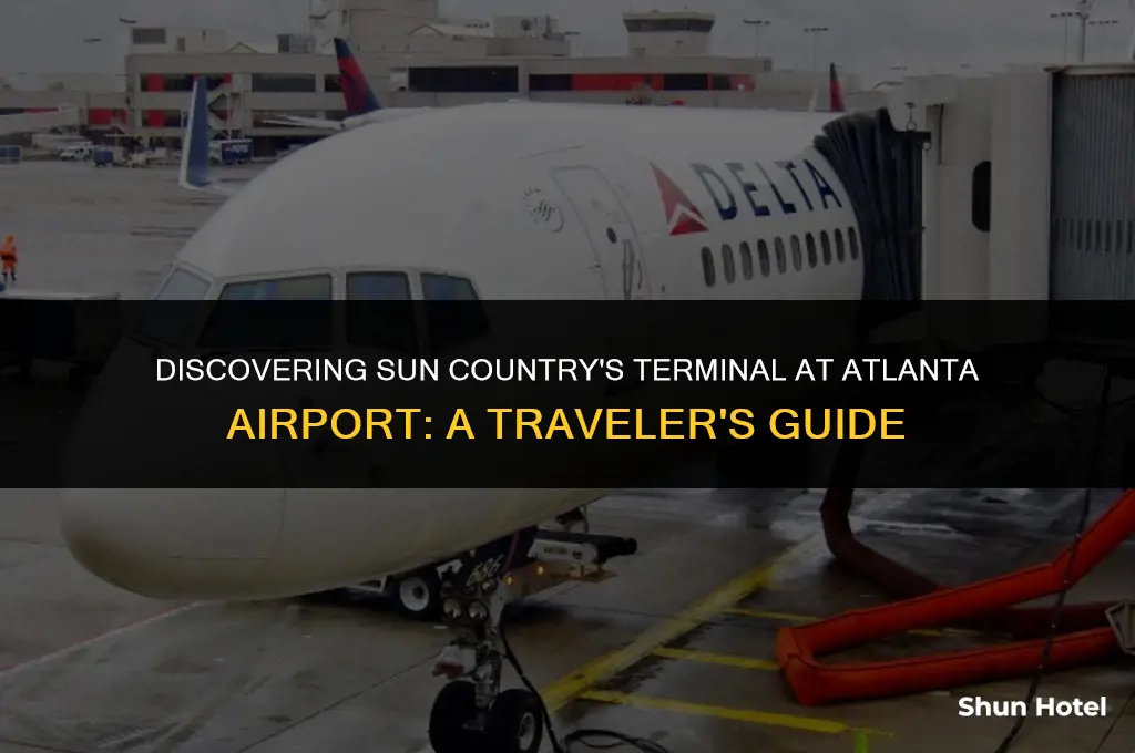 what terminal is sun country at atlanta airport
