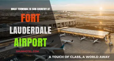 Fort Lauderdale Airport: Locating Sun Country's Terminal