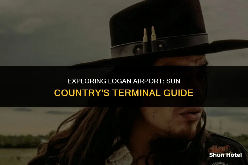 what terminal is sun country at logan airport