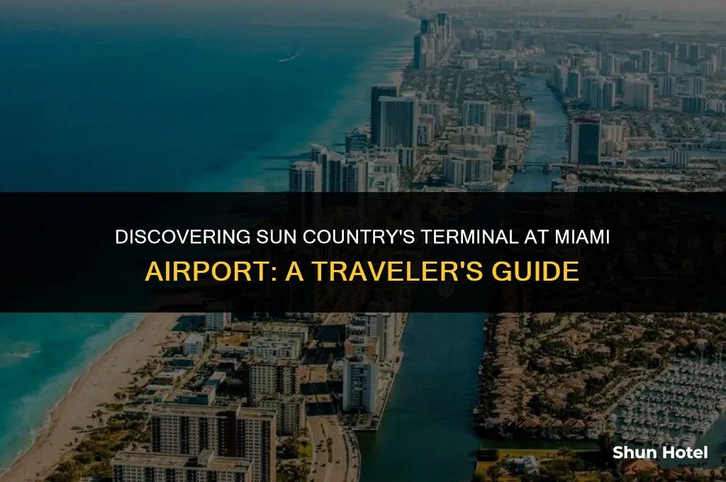 what terminal is sun country at miami airport