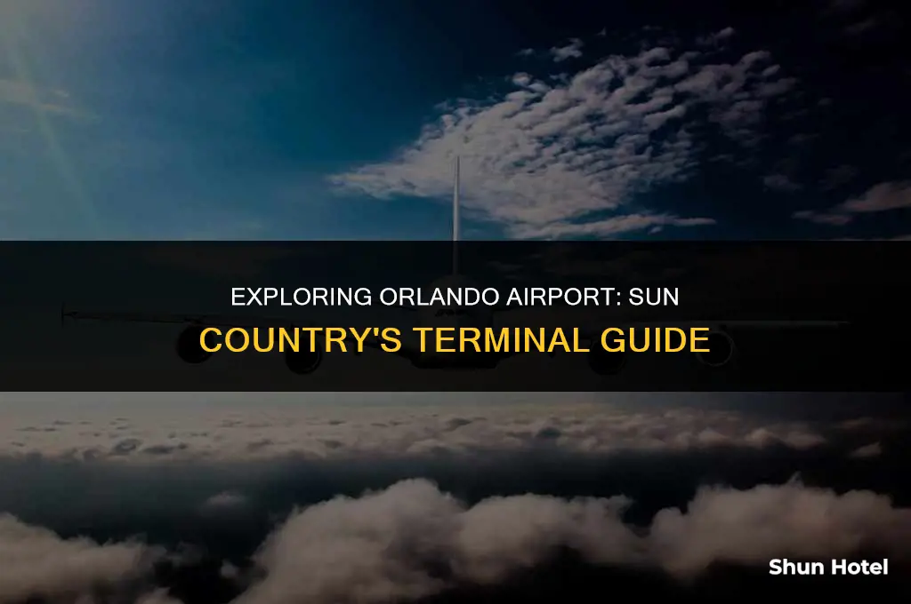 what terminal is sun country at orlando airport