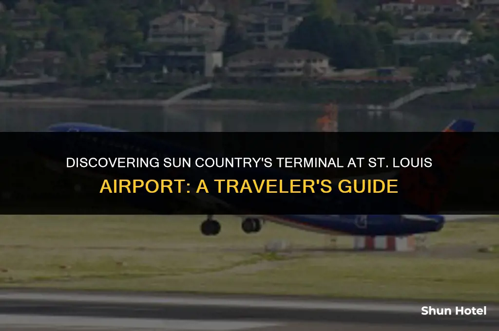 what terminal is sun country at st louis airport