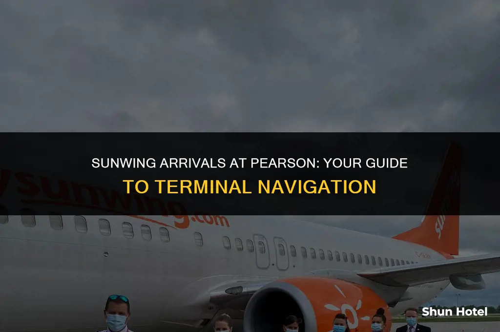 what terminal is sunwing arrivals at pearson airport