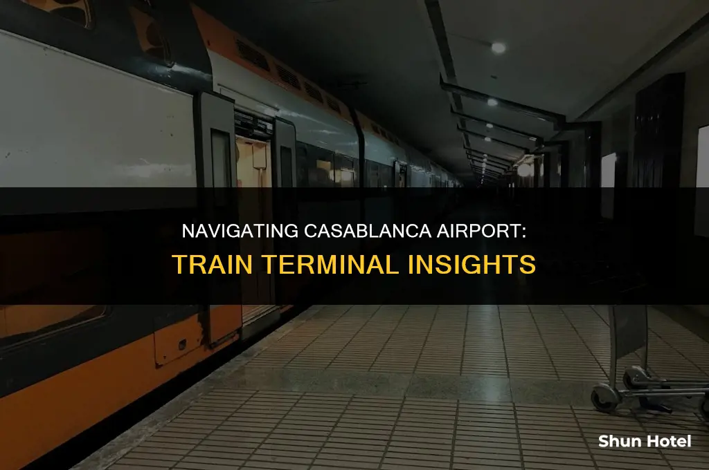 what terminal is the train at in casablanca airport