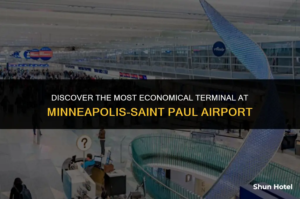 what terminal is thrifty at minneapolis-saint paul airport