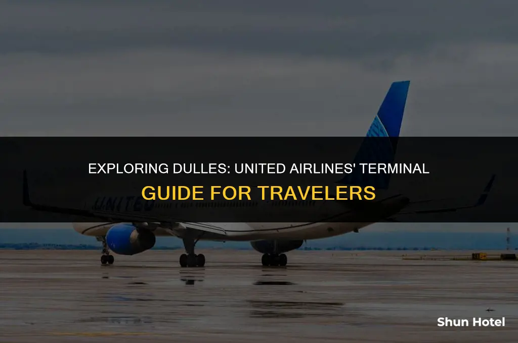 what terminal is united airlines at dulles airport