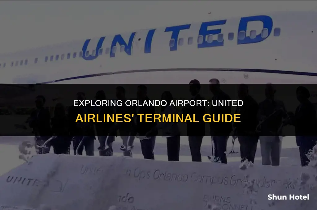 what terminal is united airlines at orlando airport