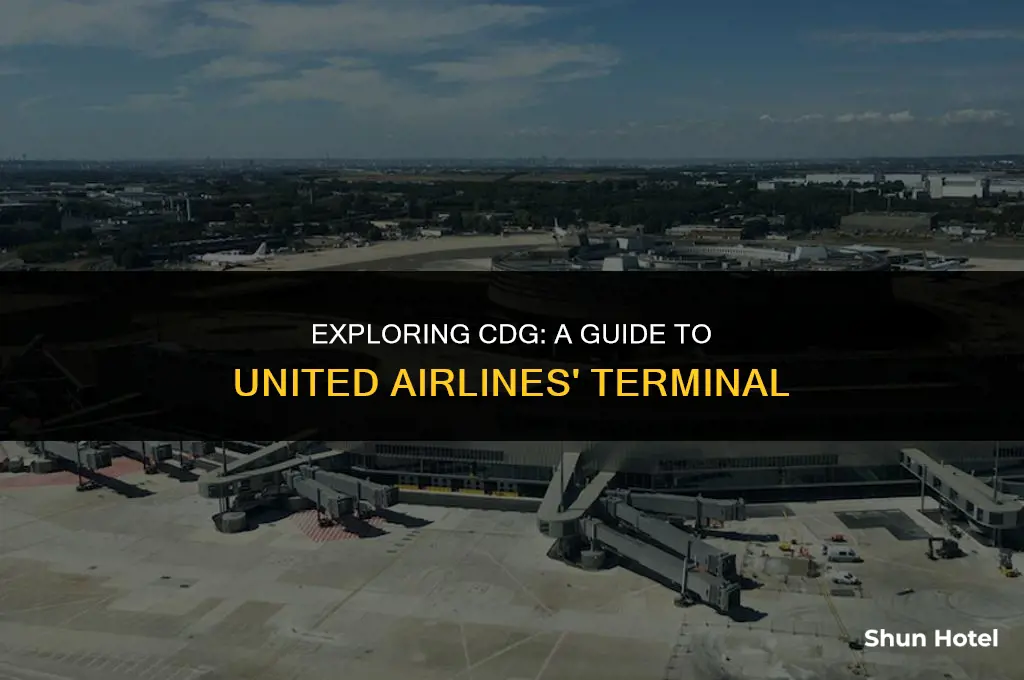 what terminal is united at cdg airport
