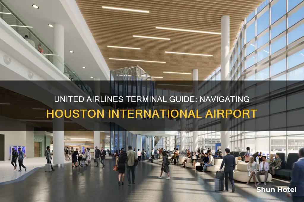 what terminal is united at houston international airport