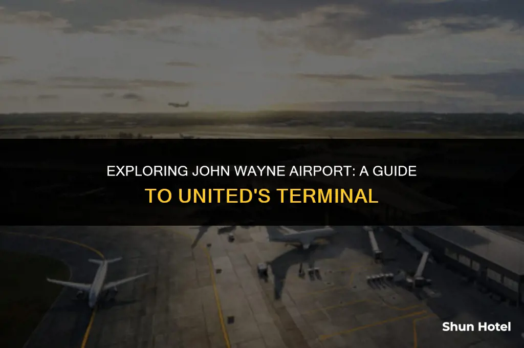 what terminal is united at john wayne airport