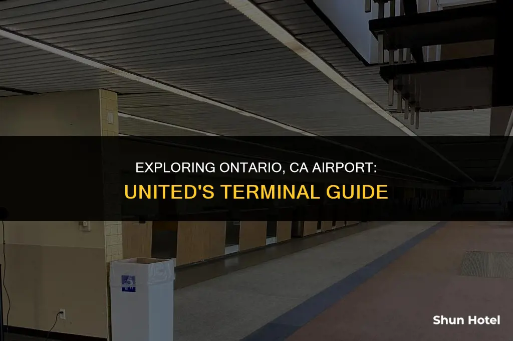 what terminal is united at ontario ca airport