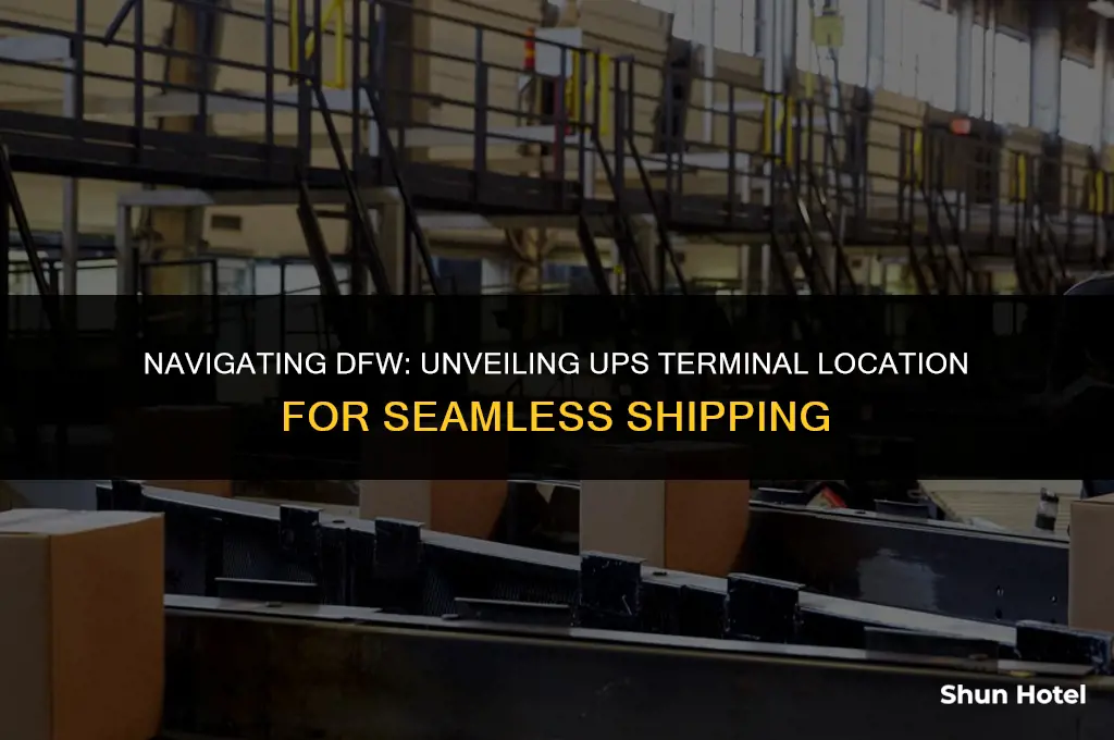 what terminal is ups in at dfw airport