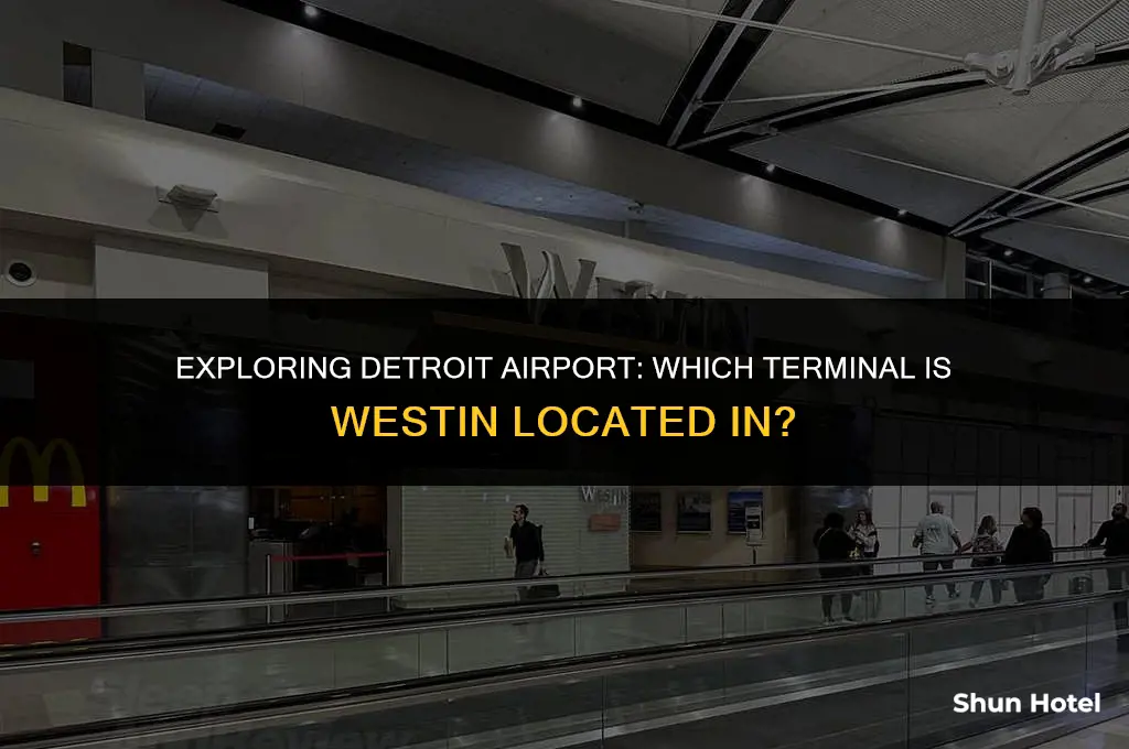 what terminal is westin detroit airport