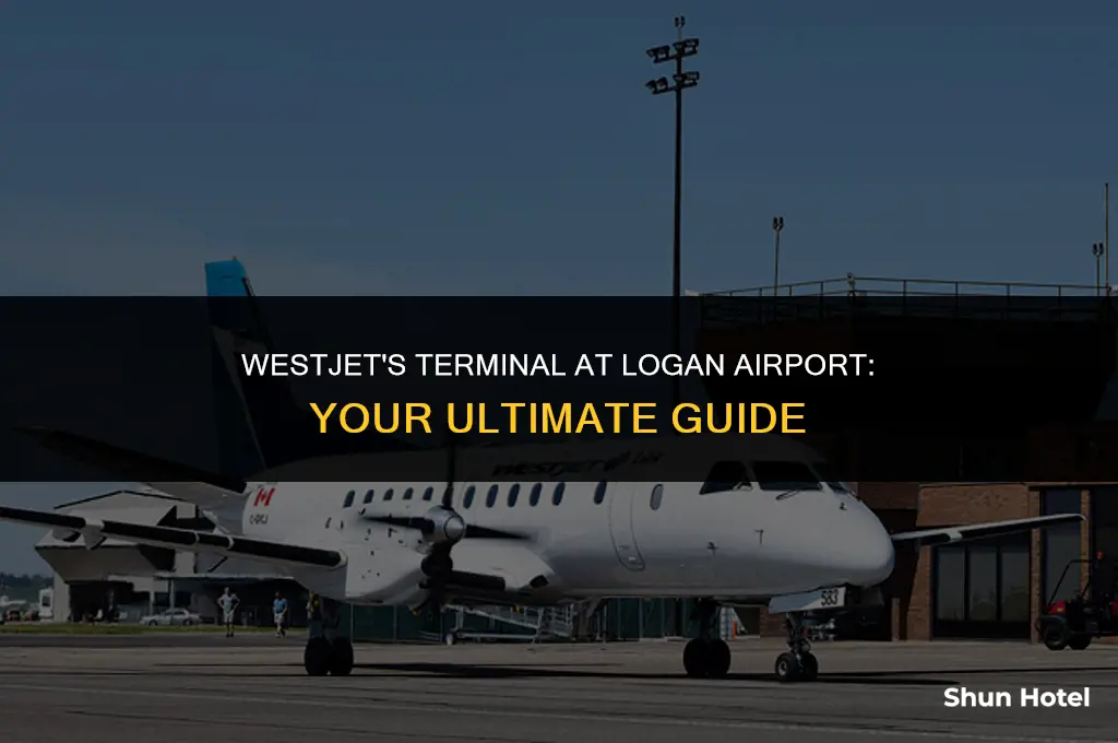 what terminal is westjet at logan airport