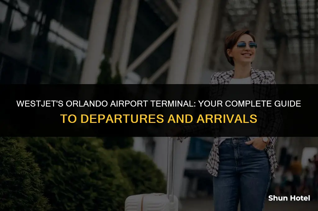 what terminal is westjet at orlando airport