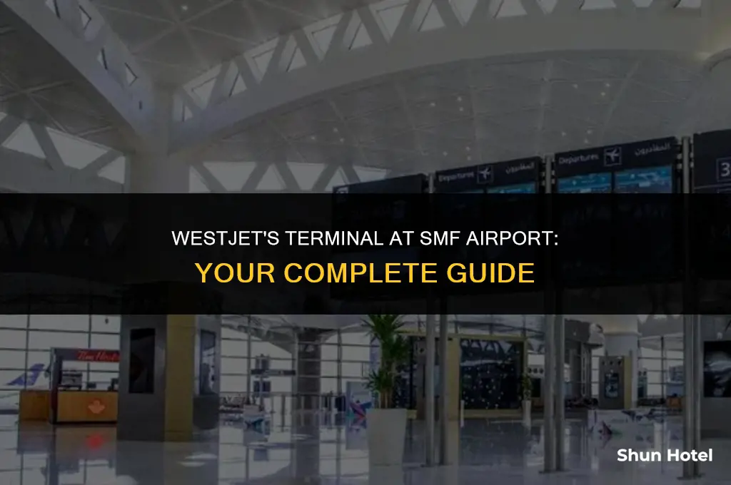 what terminal is westjet at smf airport