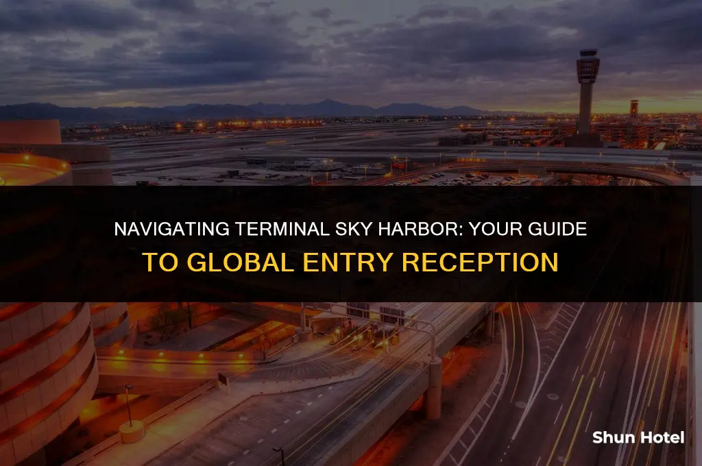 what terminal sky harbor airport global entry reception center