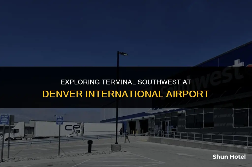 what terminal southwest den airport