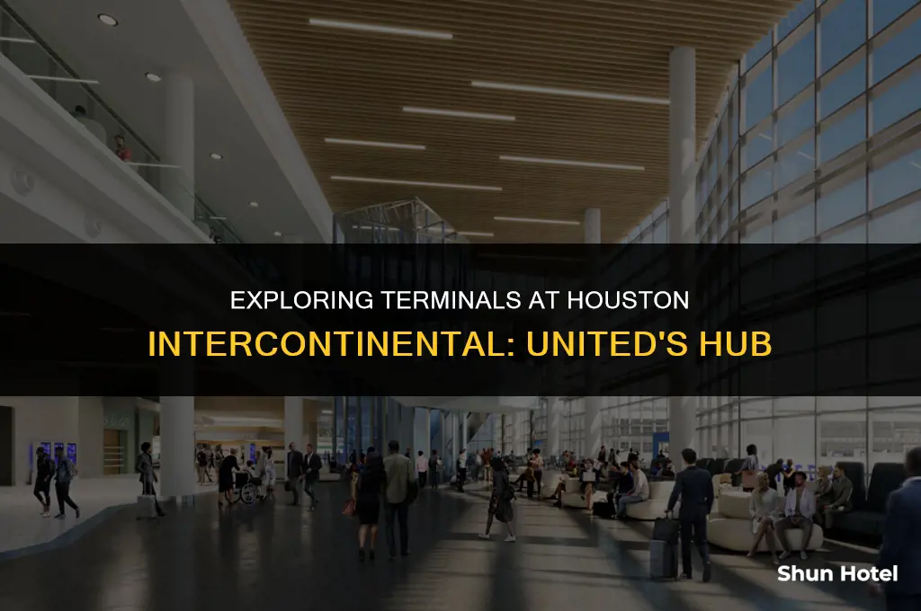 what terminal united use at houston intercontinental airport