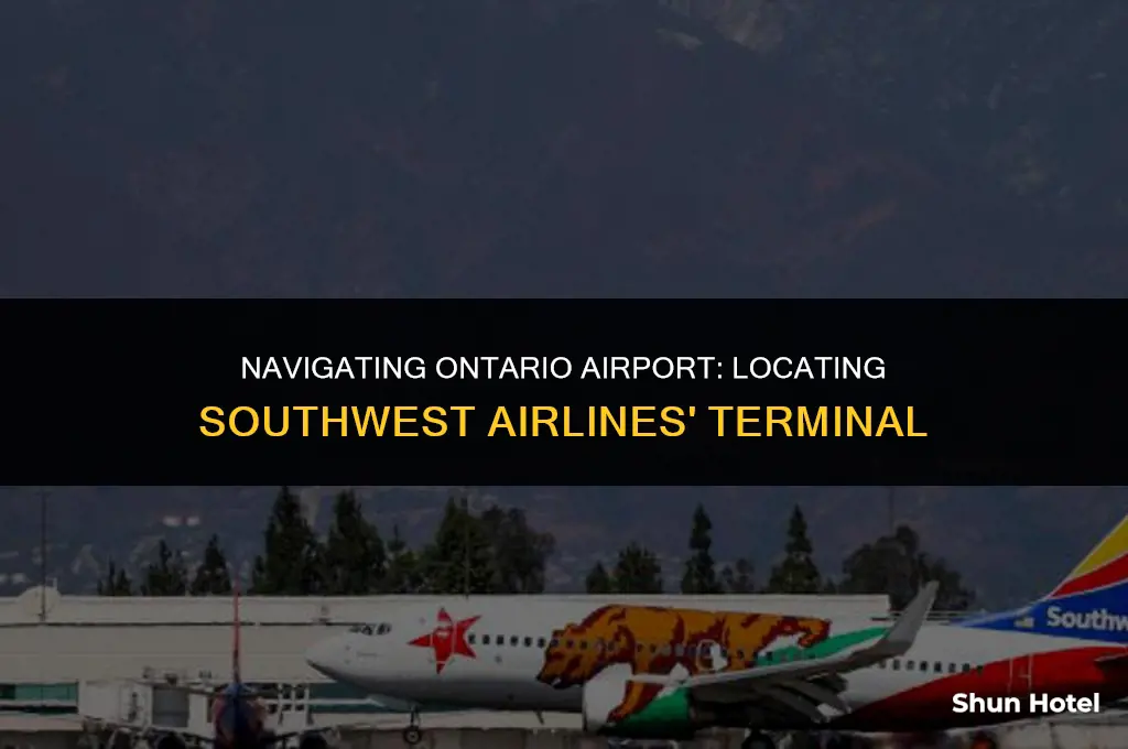 what terminal.is southwest at ontario airport