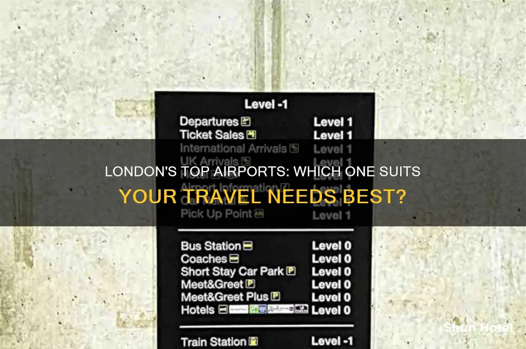 what the best airport in london to fly into