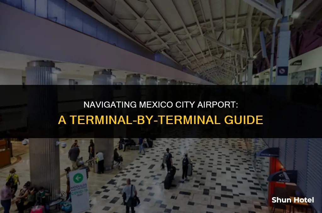 what the difference between mexico city airport terminals