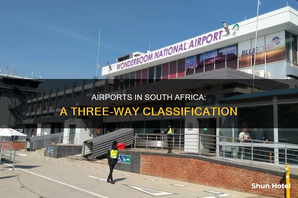 what three categories can south africa