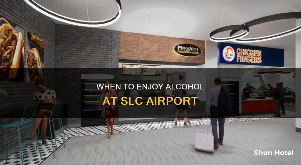 what time alcohol slc airport serve