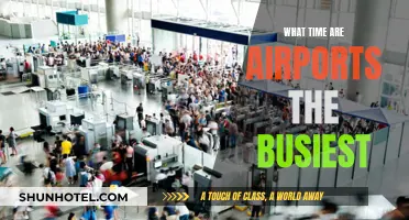 Airports: Busiest Times and How to Avoid Them