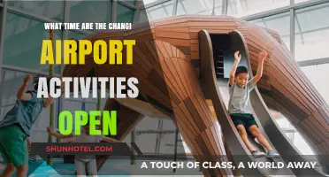 Changi Airport Activities: Opening Hours and Schedule Guide