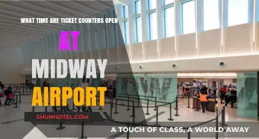 Midway Airport Ticket Counter Hours: When to Arrive for Check-In