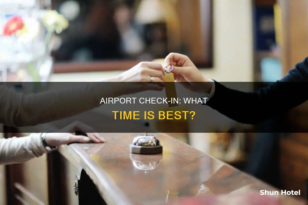 what time can i check in airport