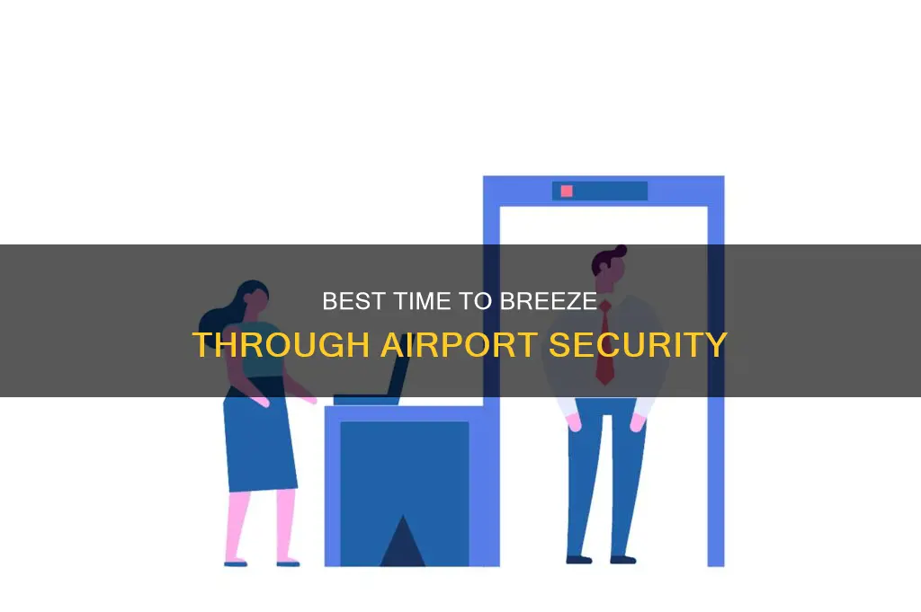 what time can i go through security at an airport
