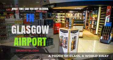 Glasgow Airport Alcohol Purchase Times Explained
