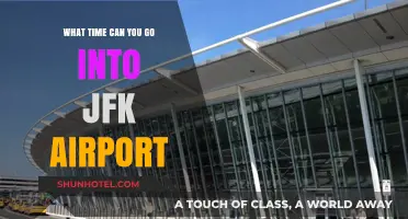 JFK Airport: What Time Can You Enter?