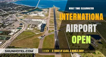Clearwater International Airport Opening Hours: When Does It Open?