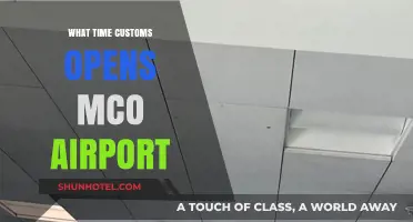 Customs Operating Hours at MCO Airport: A Comprehensive Guide
