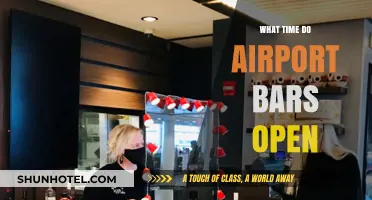 Airport Bar Opening Times: When to Grab Your First Drink