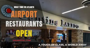 Atlanta Airport Dining Hours: When Do Restaurants Open?